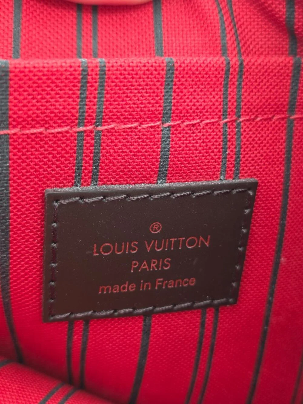 Louis Vuitton Damier Ebene Neverfull MM/GM Pochette | Wristlet | MM0250